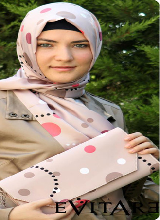 Evitare Çanta-Şal Eşarp Kombinleri-7