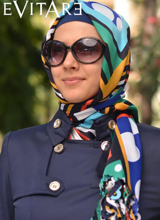 Evitare Çanta-Şal Eşarp Kombinleri-9