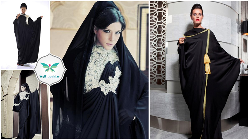 Tesettür Abiye Elbise ve Abaya Modelleri 2013
