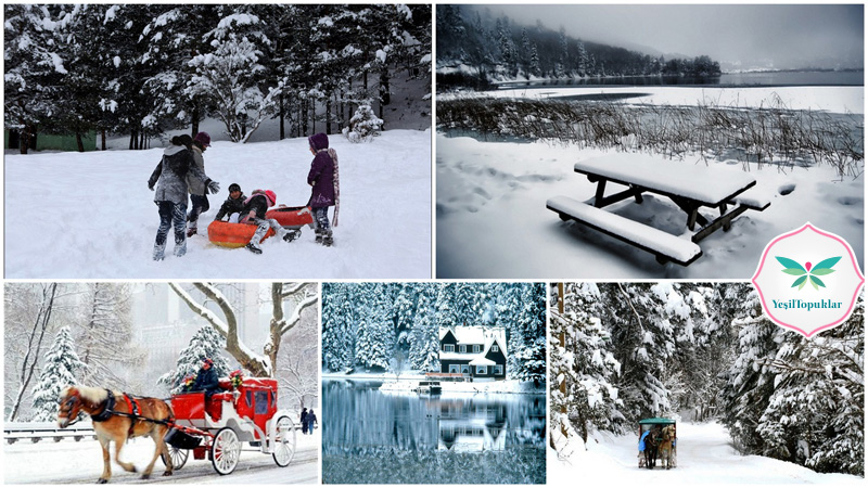 Kış Mevsiminin En Güzel Tatil Mekanı 'Bolu Abant' 