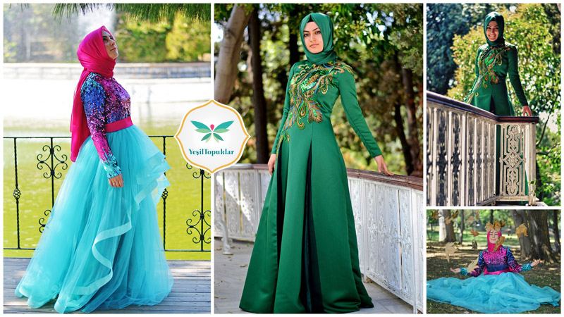 Tesettür Abiye Elbise Modelleri 2013 Fatma Sevildi