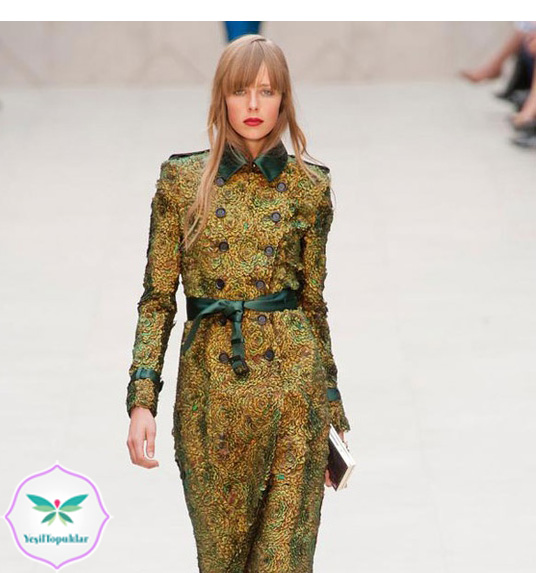 Burberry 2013 İlkbahar-Yaz Trençkot Modelleri-5