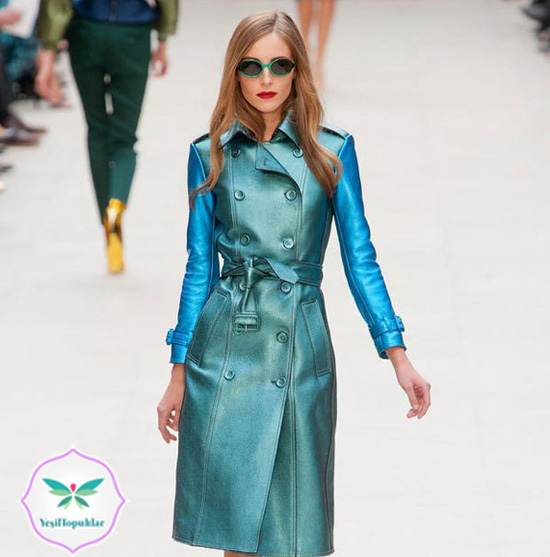 Burberry 2013 İlkbahar-Yaz Trençkot Modelleri-6