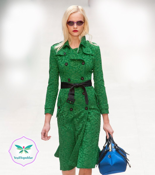 Burberry 2013 İlkbahar-Yaz Trençkot Modelleri-8