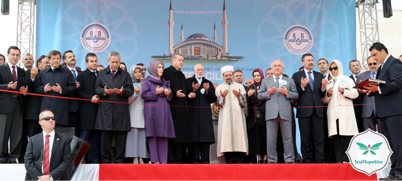 Ahmet Hamdi Akseki Camii Dualarla İbadete Açıldı