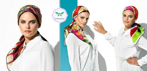 Aker 2013 Eşarp Modelleri ''Yaz Serinliği'' Serisi 