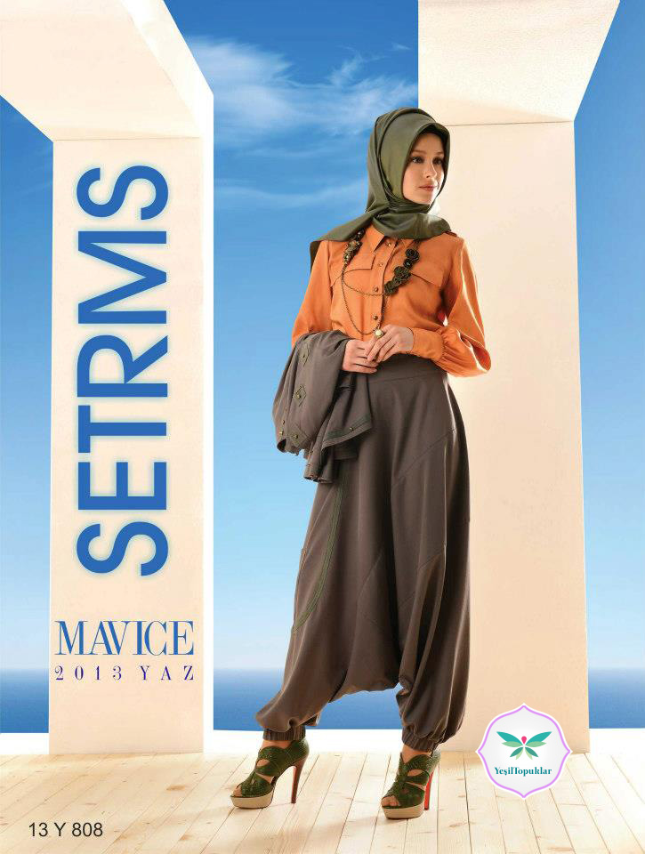 Setrms 2013 İlkbahar-Yaz ”Mavice” Elbise Ve Etek Modelleri-11