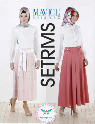 Setrms 2013 İlkbahar-Yaz ”Mavice” Elbise Ve Etek Modelleri-8