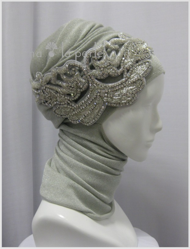 2013 Tesettür Nişan Başı Modelleri-5