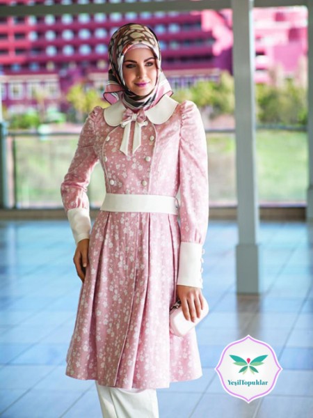 Zühre Tesettür Giyim 2013 İlkbahar-Yaz Kap Modelleri-11