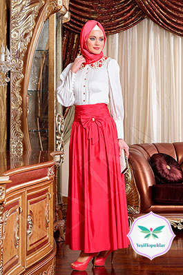 Alvina 2013 Tesettür Abiye Elbise Modelleri-10