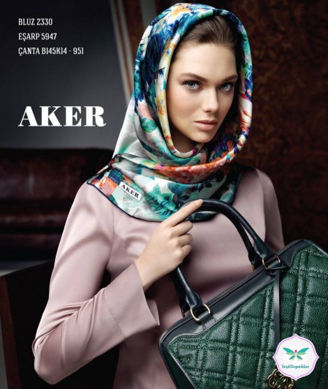Aker 2013-2014 Sonbahar Kış Tesettür Giyim Modelleri-8