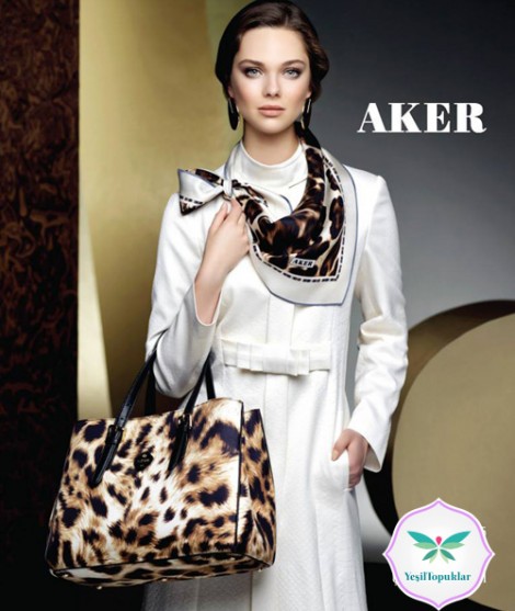 Aker 2013-2014 Sonbahar Kış Tesettür Giyim Modelleri-9