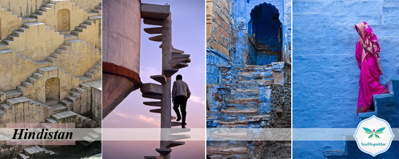 Dünya Şehirlerinden Merdiven Fotoğrafları