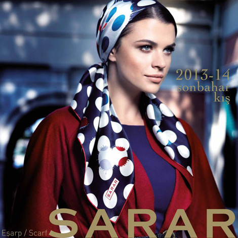 Sarar 2013 – 2014 Sonbahar Kış Eşarp Modelleri-12