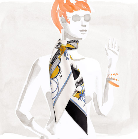 Hermes 2013-2014 Sonbahar Kış Eşarp Modelleri-9