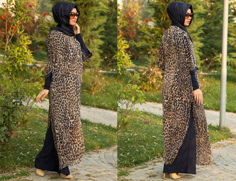 Tesettür Giyim Uzun Tunik modelleri 2014