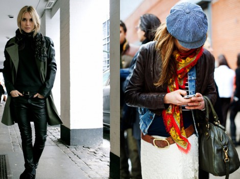 2014 Kış Trendi Kat Kat Giyinme Layering Modası