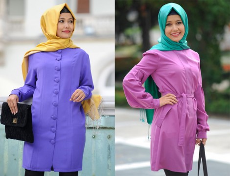 Aida Üstün Tesettür Giyim Modelleri 2014