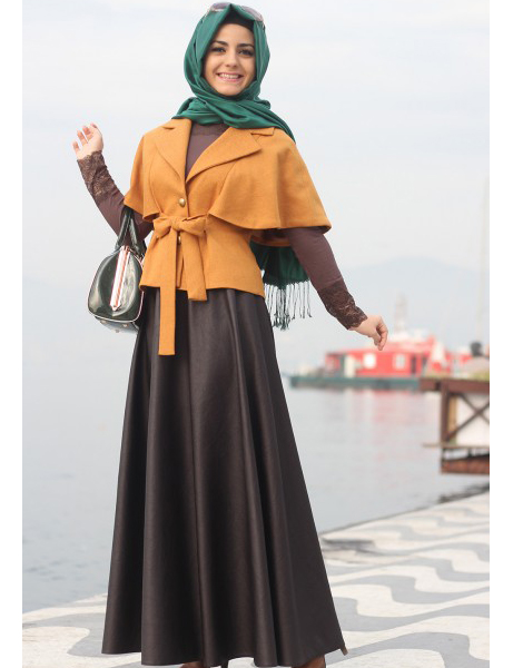 Tesettür Modellerinde Elegan Stil Arayanlar İçin En Şık Modeller-8