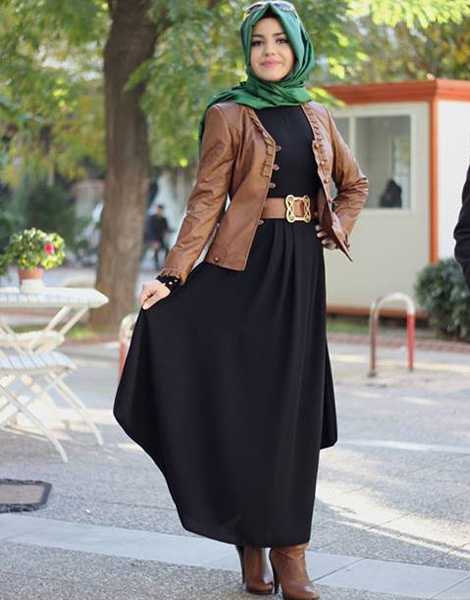Tesettür Modellerinde Elegan Stil Arayanlar İçin En Şık Modeller-1