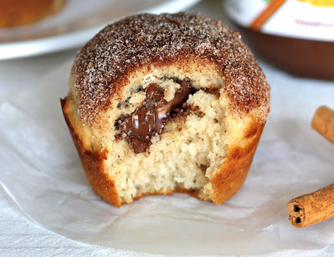 Tarçın Şekerli Çikolatalı Muffin Tarifi