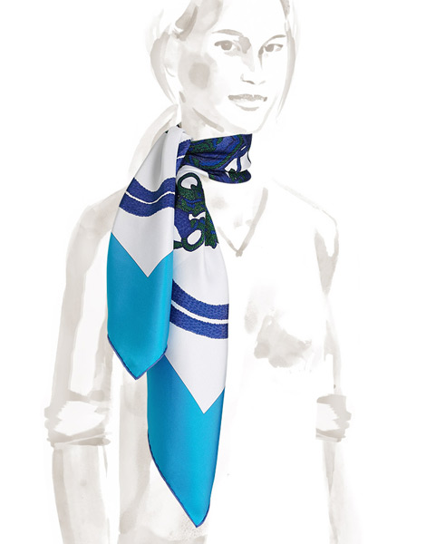 Hermes 2014 İlkbahar-Yaz Eşarp Koleksiyonu-2