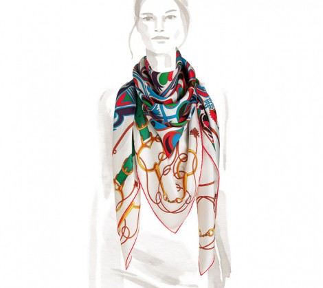 Hermes 2014 İlkbahar-Yaz Eşarp Koleksiyonu-1