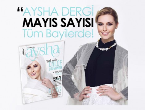 Chloe Loughnan, Aysha Dergi Mayıs Sayısında