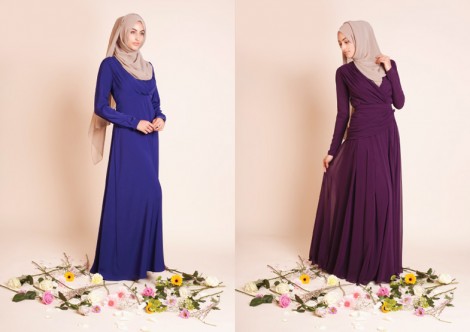 Tesettür Elbise Modelleri 2014 Inayah