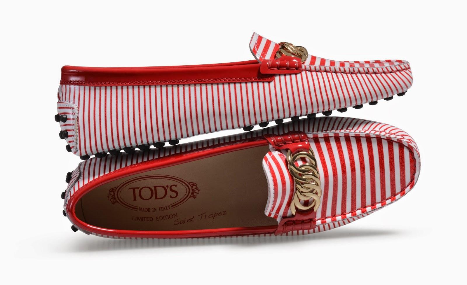 Tod's Gommino Çizgili Ayakkabı Modeli