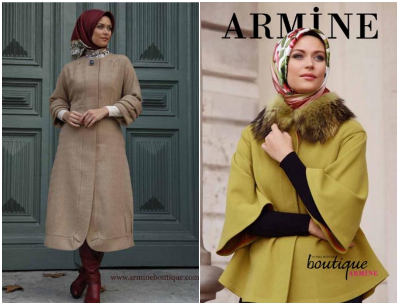 Boutique Armine 2014 2015 Sonbahar-Kış Tesettür Giyim