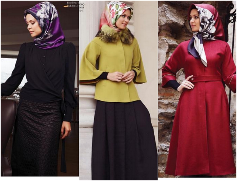 Boutique Armine 2014-2015 Sonbahar Kış Tesettür Giyim Modelleri