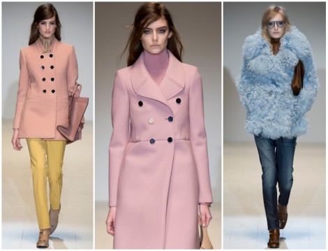 Gucci 2014-2015 Sonbahar Kış  Soft Renk Giyim Modelleri