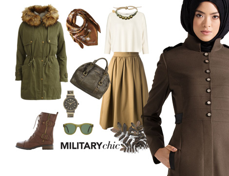 “Military” Etkisi ile 3 Farklı Stil