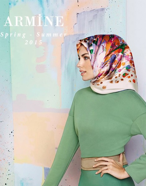 Armine 2015 İlkbahar-Yaz Eşarp Koleksiyonu-1