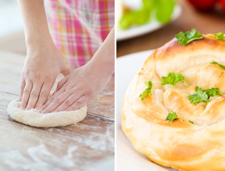 Elde Kolayca Açılan Gül Börek Tarifi