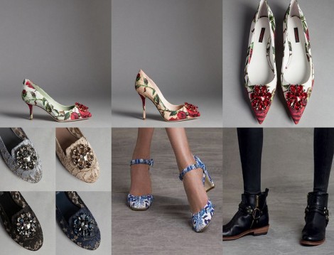 Dolce Gabbana 2015-2016 Sonbahar Kış Ayakkabı Modelleri