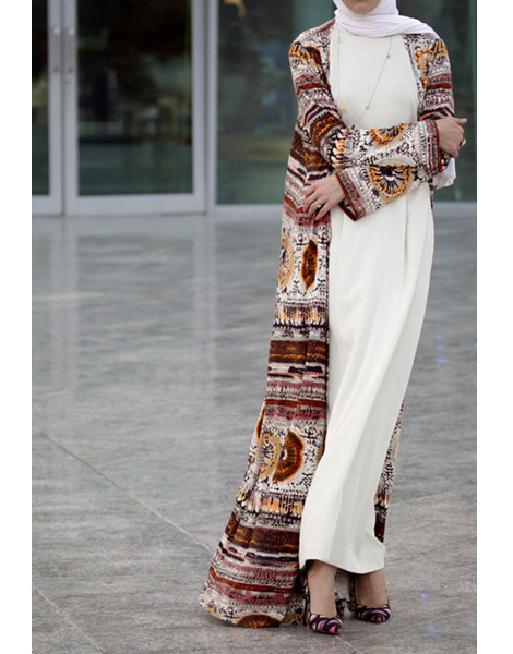 Annah Hariri Tesettür Elbise Modelleri-6