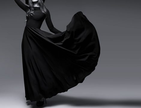 Siyah Renk Elbise