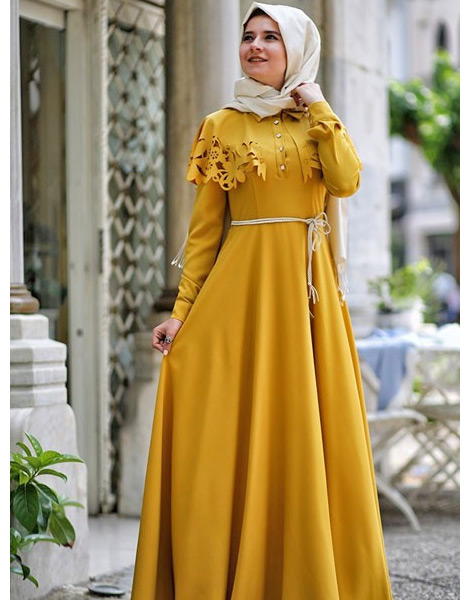 Bayrama Özel 24 Farklı Elbise Modeli-4