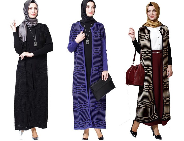 Armine Uzun Triko Hirka Modelleri Resimlerle Tesettur Giyim Modelleri Ve Online Tesettur Alisveris