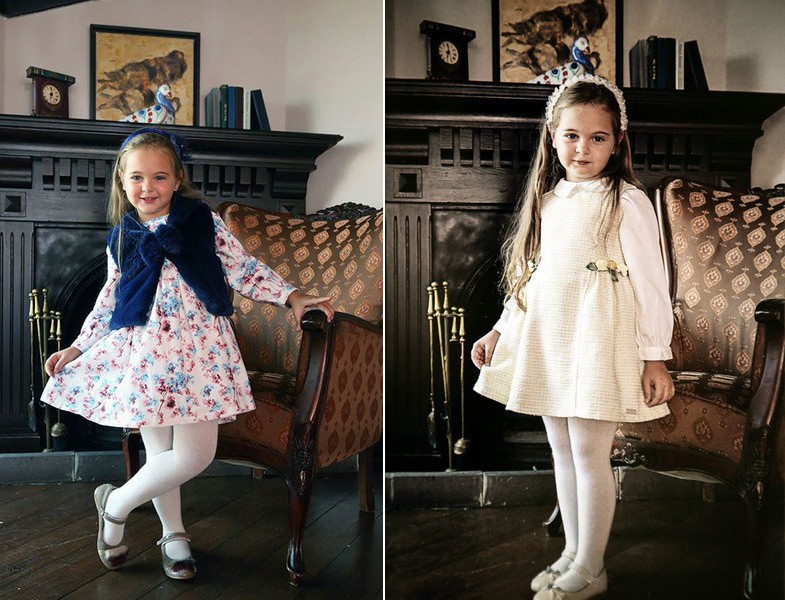 Annah Hariri 2015-16 Sonbahar Kış Çocuk Elbise Modelleri