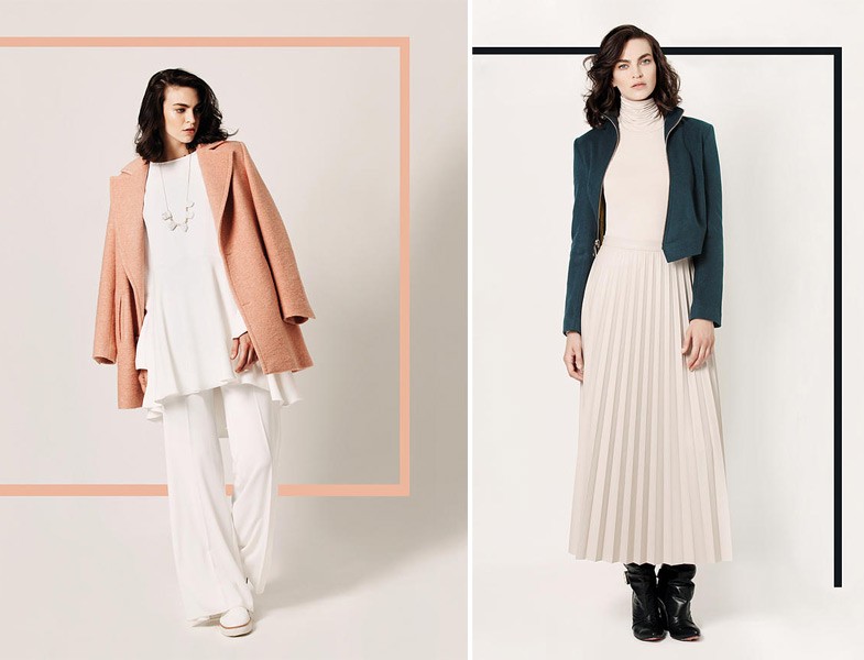 Touche 2015-16 Sonbahar Kış Beyaz Giyim Modelleri