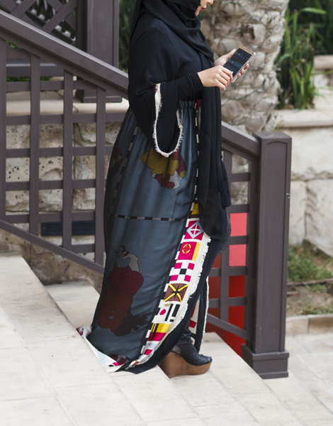Orta Doğu’nun En Güzel Abaya Modelleri-1