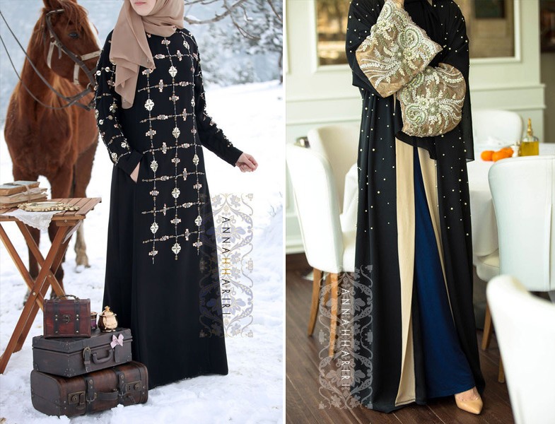 Annah Hariri 2016 Abaya ve Ferace Modelleri