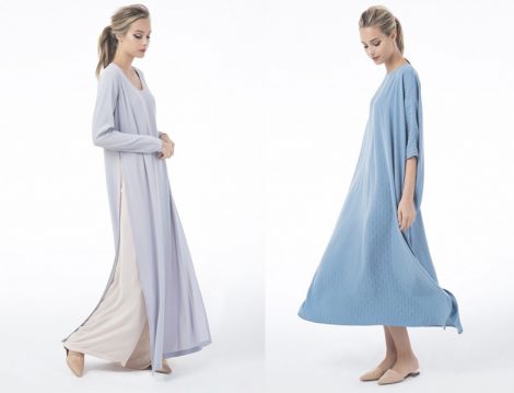 2016 Yazlık Tesettür Elbise Modelleri