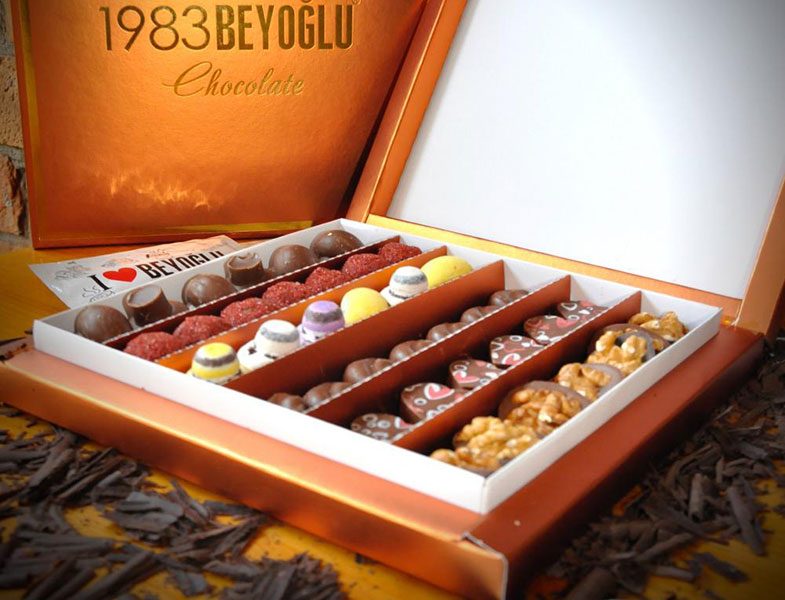 El Yapımı Bayram Çikolataları 1983 Beyoğlu Çikolata & Kahve