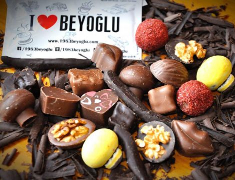 El Yapımı Bayram Çikolataları 1983 Beyoğlu Çikolata & Kahve