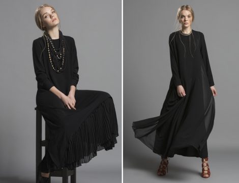 2016 Yaz Tesettür Elbise Modelleri